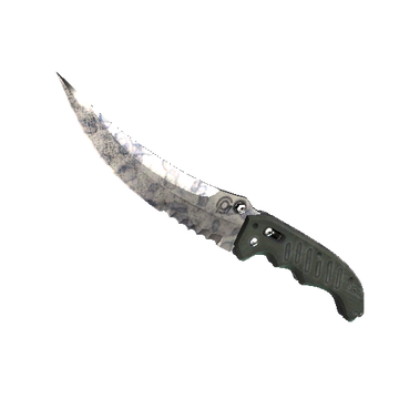 Flip Knife Stained